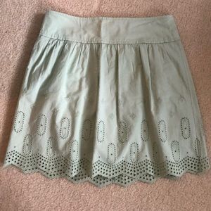 Loft mint skirt